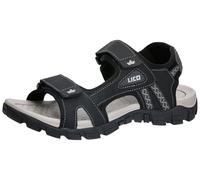 Lico Sandali unisex Lealman V, nero/grigio, 40 EU, nero/grigio, 40 EU