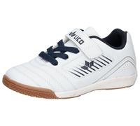 Lico Scarpe da Ginnastica Unisex per Bambini Chaska Vs, Bianco Navy, 32 EU