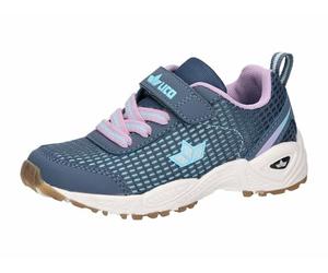 Lico Scarpe da Ginnastica Unisex per Bambini, Mio VS, Grigio/Viola/Turchese, 27 EU, Grigio Viola Turchese, 27 EU