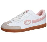 Lico Scarpe da Ginnastica Unisex Shuttle, Bianco/Rosa, 41 EU, Bianco/Rosa, 41 EU