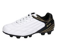 Lico Soccer Champ, Scarpe da Calcio, Bianco Nero Oro, 37 EU