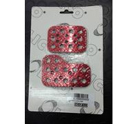 LICO(SPARCO) PEDALIERA UNIVERSALE ALLUMINIO ROSSA 0L1668000003