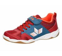 Lico Sport VS 39 EU - Scarpe da Ginnastica Interne, Colore: Rosso/Petrolio/Arancione, Rosso Petrolio Arancione, 39 EU