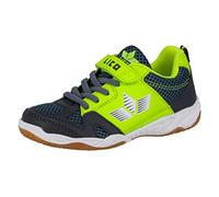 Lico Sport Vs, Scape per Sport Indoor, Unisex - Bambini e ragazzi, Grigio (Anthracite/Lemon), 34 EU