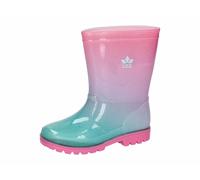 Lico Stormy - Stivali in gomma unisex per bambini, colore: rosa/turchese, 22 EU, Rosa turchese, 22 EU