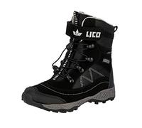 Lico Sundsvall VS, Stivali da Neve, Nero Nero Grigio, 40 EU