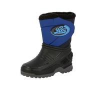 Lico Terra, Stivali da Neve Unisex-Bambini, Nero (Schwarz/Blau Schwarz/Blau), 27 EU