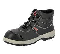 Lico Worker, Scarpe Antinfortunistiche Unisex-Adulto, Nero (Schwarz/Grau/Rot Schwarz/Grau/Rot), 39 EU