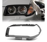 LICOME Coperchio Faro Auto per BMW X3 E83 2006 2007 2008 2009 2010, Copertura del Faro dell'auto, Coprifaro Auto Faro Anteriore Lente Coperture Paralume Trasparente Faro Borsette,A Left