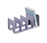 LICONG-2020 Libreria Scaffale da scrivania in acrilico con quattro slot, scaffale for organizer for sorter di file, arco a leva