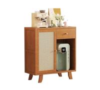 LICONG-2020 Mobiletto per stoviglie Credenza integrata con parete, contenitore multifunzionale for cucina, anta singola cassetti