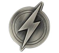 L'iconico logo Flash ha progettato un apribottiglie in metallo solido stilizzato