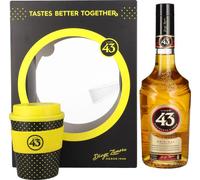 Licor 43 CUARENTA Y TRES ORIGINAL 31% Vol. 0,7l in Giftbox with Coffeecup