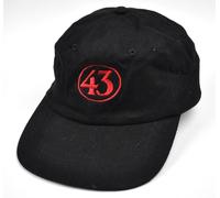 Licor 43 Cuarenta Y Tres USA Tappo Berretto Baseball con Visiera Nero Rosso