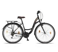 Licorne Bike, Stella - Bicicletta da città da 20”, 24”, 26” e 28”, per ragazze, ragazzi, uomini e donne, cambio a 21 marce (6 marce per 20”), city bike in stile olandese