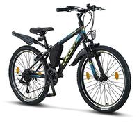 Licorne - Mountain bike per bambini, uomini e donne, con cambio Shimano a 21 marce