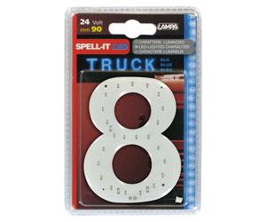 LICQ Spell-It Led 90 Mm 24V - Blu - 8