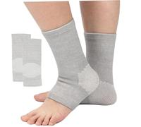 Licsaliwe 1 Paio di Calze a Compressione in bambù per Supporto alla Caviglia Anti-Fatica per alleviare Il Dolore dei Piedi per Infermieri Insegnanti e Appassionati di Sport.
