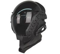 Licsaliwe Maschera, Guida futuristica per PC, Maschera per Cosplay, Festa | Materiale PC, adatto alla maggior parte degli adulti, ottimo per raduni cosplay