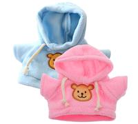 Licsaliwe Vestiti con Cappuccio per orsi ripieni da 6-8 Pollici, 2% di Abiti da Animale Decorativi Fai-da-Te Fai-da-Te