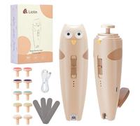 Lictin Set per la Cura del Bambino-15 in 1 ricaricabile Tagliaunghie elettrico sicuro per bambini,tagliaunghie per bambini con illuminazione automatica,ottima idea regalo