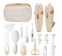 Lictin Set per la Cura del Bambino-26 in 1 ricaricabile Tagliaunghie elettrico sicuro per bambini,tagliaunghie per bambini con illuminazione automatica,Beauty BabyCare portatile,ottima idea regalo
