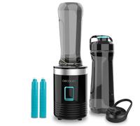 Licuadora Cecotec Power Titanium 350 EasyGo 350W 4 lame Titanio nero 0,6L 2 bicchieri