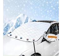 LICYAN Copertura Parabrezza Inverno Auto per Suzuki Ignis 2020-2023, Telo Antigelo Antineve Antighiaccio Protezione Parabrezza Magnetico