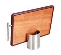 Lid Spoon Rest - Stainless steel utensil organizer vertical multifunctional