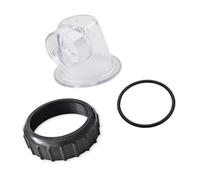 Lid with O-Rings and Screws for Water Flow Maintenance Replacement Circulation Pump Insert Kit for SPS25 SPS50 SPS75 SPS100 Pool Circulator - Transparent Pre-Filter(1set)
