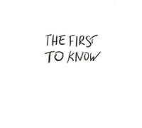 Lida Hujic The First to Know (Tascabile)
