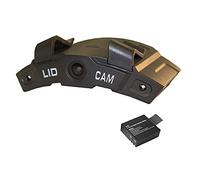 LIDCAM+ LC-WF-BZ - Action camera digitale con vivavoce, 1080p HD Wi-Fi con audio completo e zoom da 1X a 4X, nero