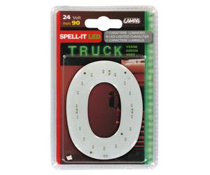LIDE Spell-It Led 90 Mm 24V - Verde - O