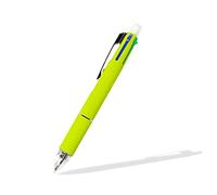 liderpapel 972697 stylo-bille 5 in 1 PUNTA 0,5 mm tratto 0,7 mm retrattile 4s inchiostro porte-mines gomma assortiti