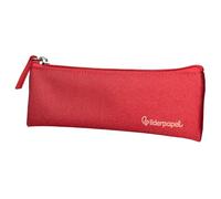 Liderpapel Astuccio piatto stretto con cerniera 200 x 60 mm rosso., rosso, Astuccio ausiliario
