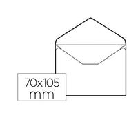 Liderpapel - Biglietti da visita n.0, 70 x 105 mm, colore: bianco gommato