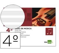 Liderpapel BM08 - Blocco Musica pentagramma