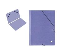 Liderpapel Cartella Piatta A3 Blu, Standard, 100% Riciclato