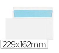 liderpapel SB13 - Confezione da 500 bustine, 162 x 229 mm, colore: Bianco