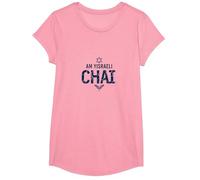 L'IDF di Am Yisrael Chai sostiene Il Regalo dell'orgoglio ebraico Maglietta, Ragazze, Rosa, L