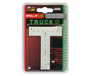 LIDJ Spell-It Led 90 Mm 24V - Verde - T