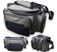 LIDSTERS - Borsone per attrezzatura da pesca alla carpa, di qualità, misura piccola, Verde, borsone