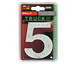 LIDU Spell-It Led 90 Mm 24V - Verde - 5