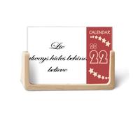 Lie si nasconde sempre dietro Credo 2022 Calendario da tavolo Planner 12 mesi