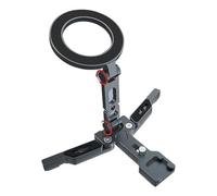 Lieawy Supporto Magnetico per Telefono, Montatura Magnetica Pieghevole per Cellulare, Bracket Regolabile per Camera da Palestra Campeggio Riprese Spiaggia Avventure All'aperto Vlogging