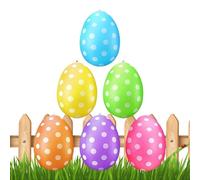 Lieawy Uova Di Pasqua Gonfiabili Giganti - 6 Pezzi Decorazioni Stagionali | Addobbi Festivi Per Giardino - per Organizzatori di Eventi Cortile Anteriore Patio Centro Commerciale Feste Chiesa e