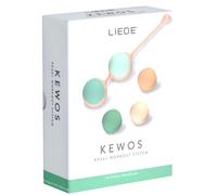 LIEBE *Kewos* Kegel Workout System Peach/Mint 1 pz Sfere