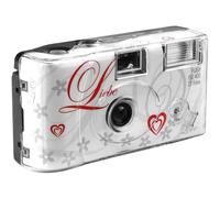 Keine Marke Macchina Fotografica Usa E Getta Flash 400 27 Love One Size White