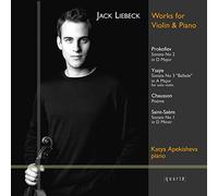 Liebeck, Jack - Works For Vn & Pno