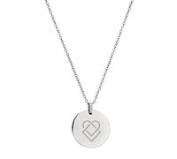 Liebeskind Amore bambino Berlin Collana da Donna con Ciondolo in acciaio inossidabile satinato 45 cm LJ 0073 N 43